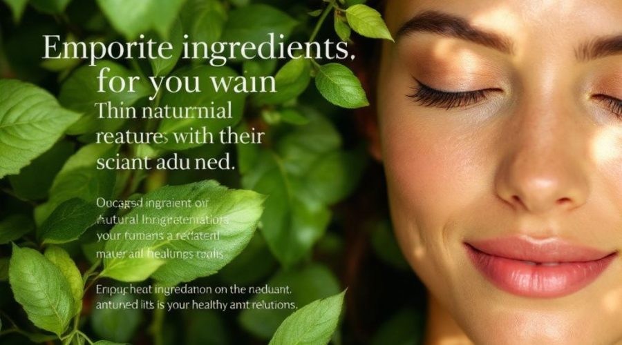 best natural ingredients for skin