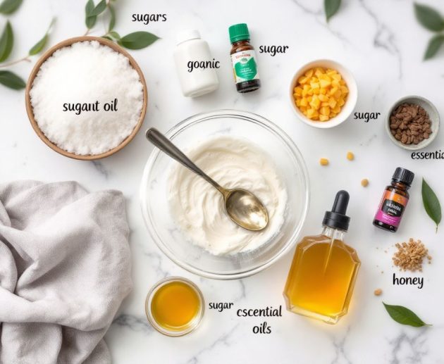 diy organic body scrub