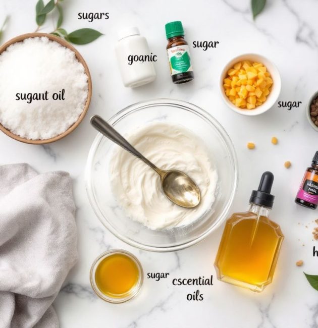 diy organic body scrub