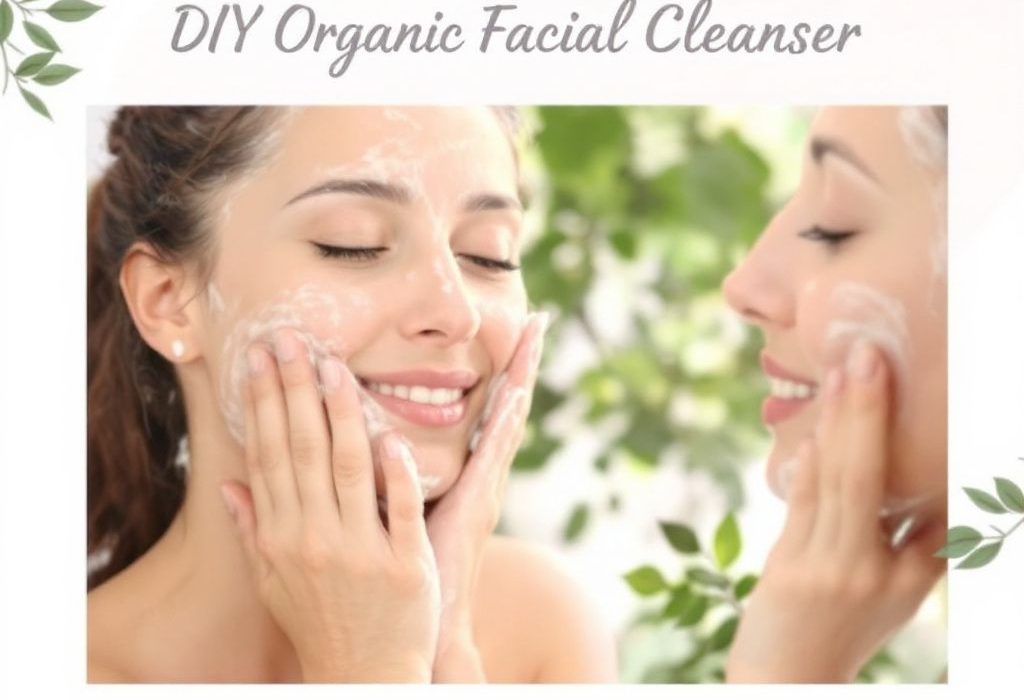 diy organic facial cleanser