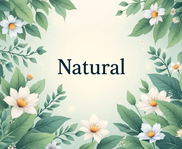 natural skincare