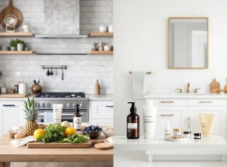 zero waste beauty kitchen ingredients