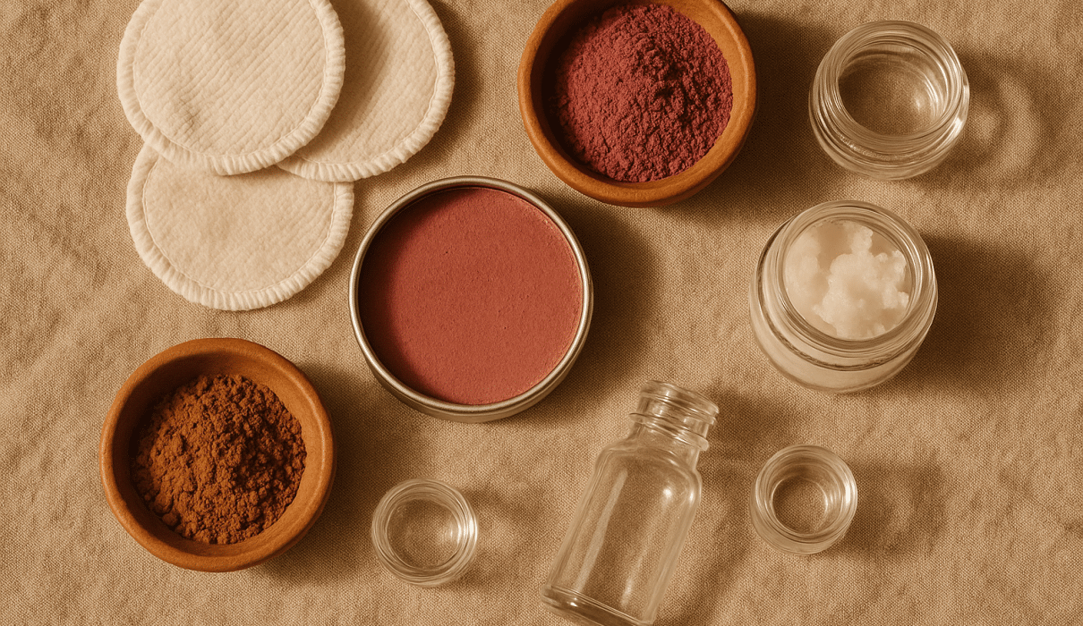 How to Create a Full Natural Makeup Look Using Homemade Products