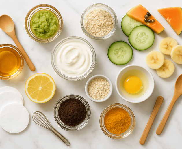 5-Minute Face Masks Kitchen Ingredients: Quick DIY Recipes That Work