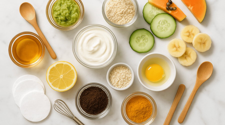 5-Minute Face Masks Kitchen Ingredients: Quick DIY Recipes That Work