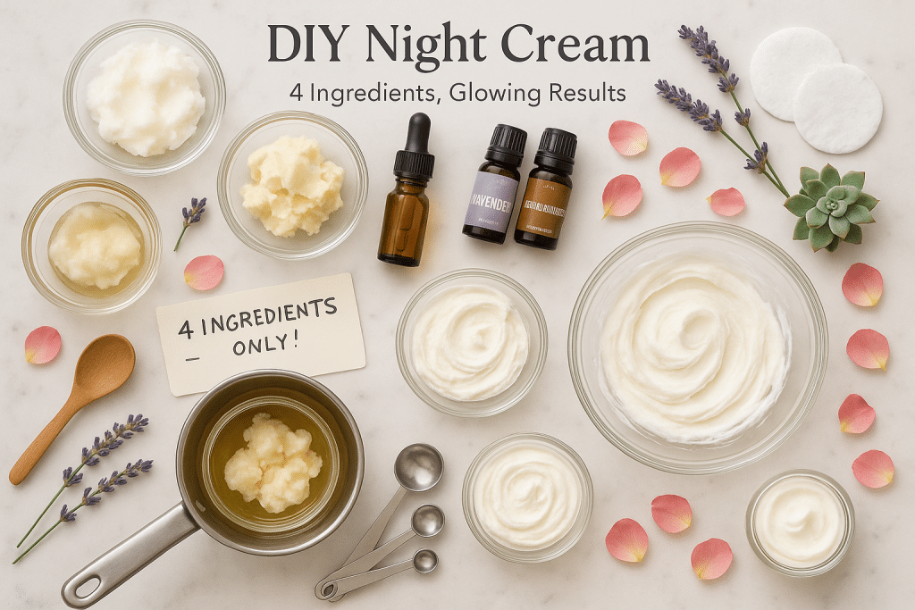 DIY Night Cream for Glowing Skin Using 4 Ingredients: Ultimate Recipe Guide
