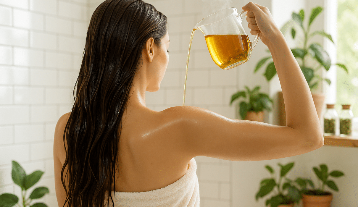 7 Simple Herbal Hair Rinse Recipes for Ultimate Strength and Shine