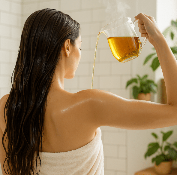 7 Simple Herbal Hair Rinse Recipes for Ultimate Strength and Shine
