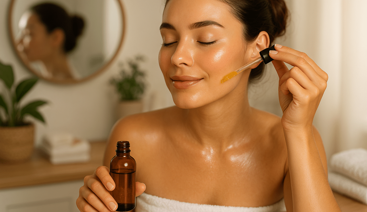 DIY Glow Serum with Just 3 Ingredients (For All Skin Types)