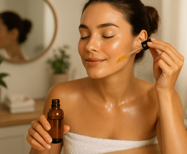 DIY Glow Serum with Just 3 Ingredients (For All Skin Types)