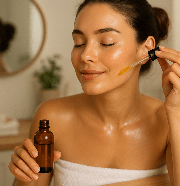 DIY Glow Serum with Just 3 Ingredients (For All Skin Types)