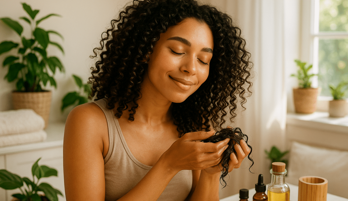 Natural Haircare for Curly Hair: 7 Essential Methods (No Harsh Chemicals)