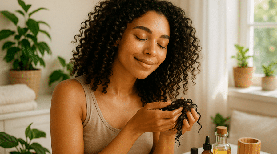 Natural Haircare for Curly Hair: 7 Essential Methods (No Harsh Chemicals)