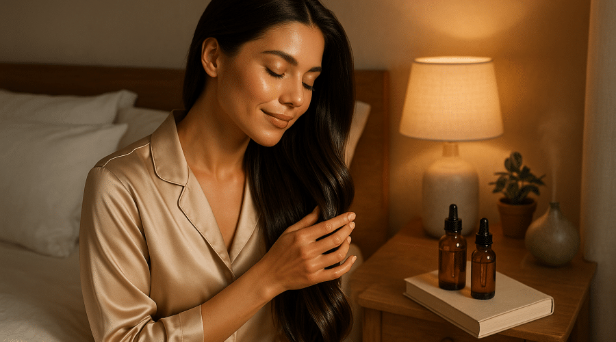 Overnight Hair Oil: 12 Powerful Recipes for Stronger, Shinier Hair